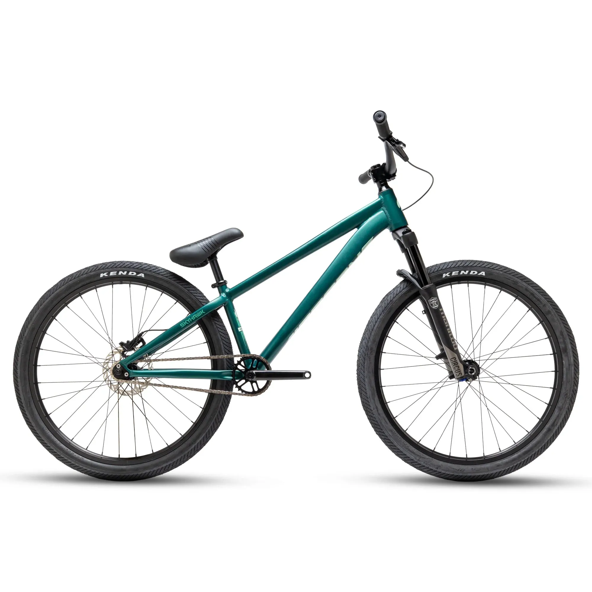 Airborne Skyhawk DJ 26" Complete Bike - Emerald Green