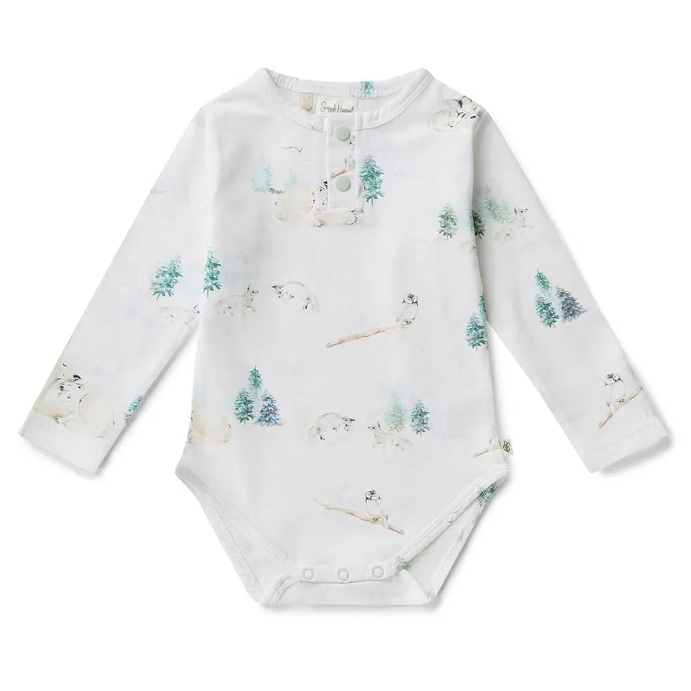 Arctic Long Sleeve Organic Bodysuit