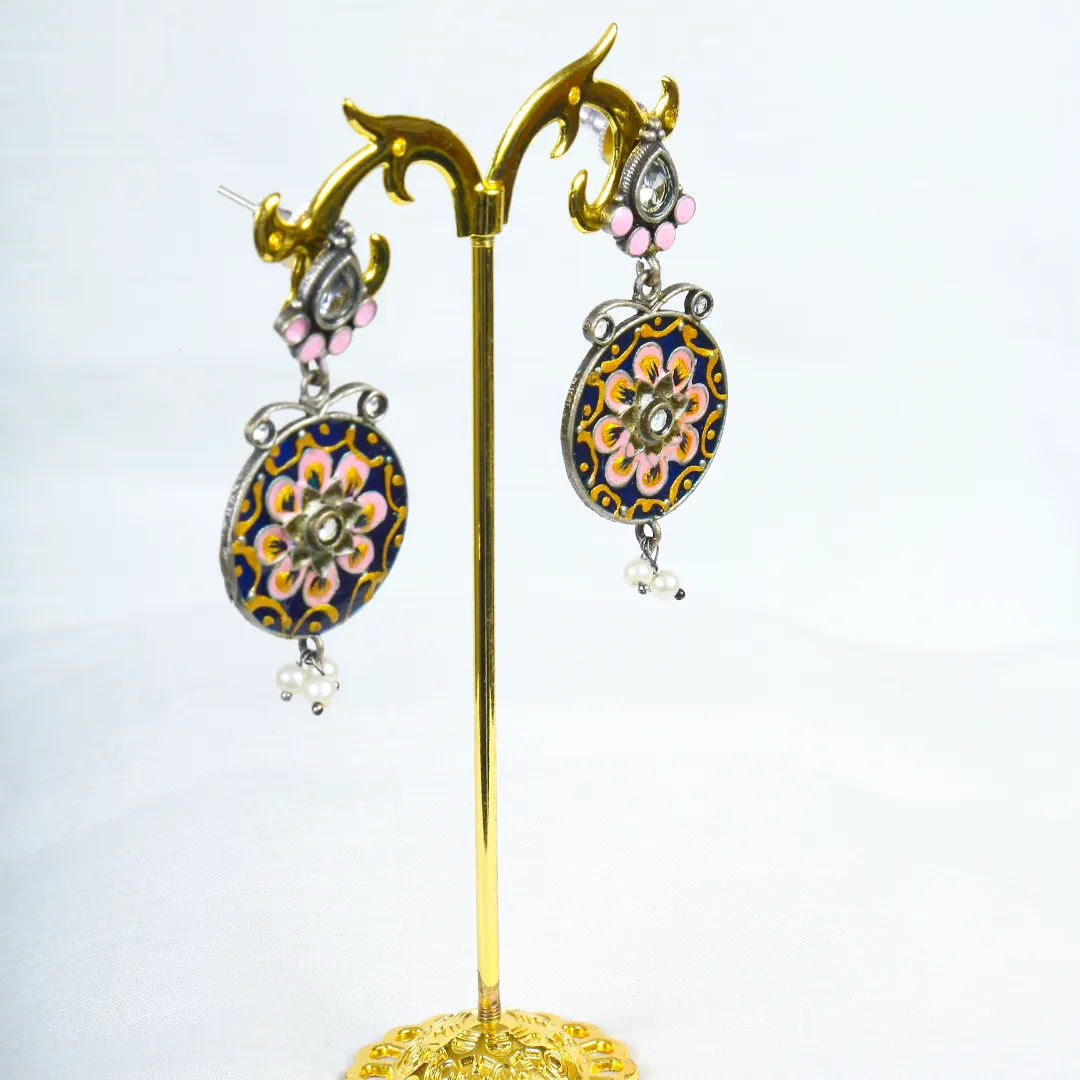 Artisanal Mosaic Earrings