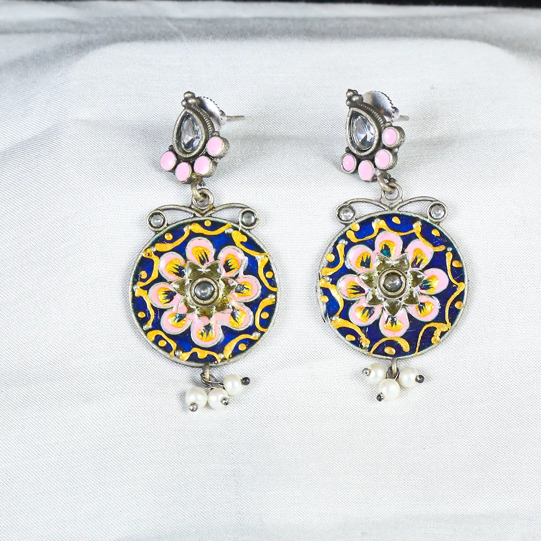 Artisanal Mosaic Earrings