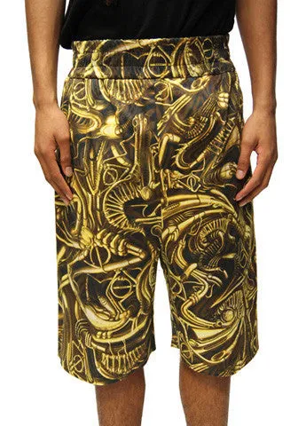 Asger Juel Larsen Elrood  Shorts- Gold
