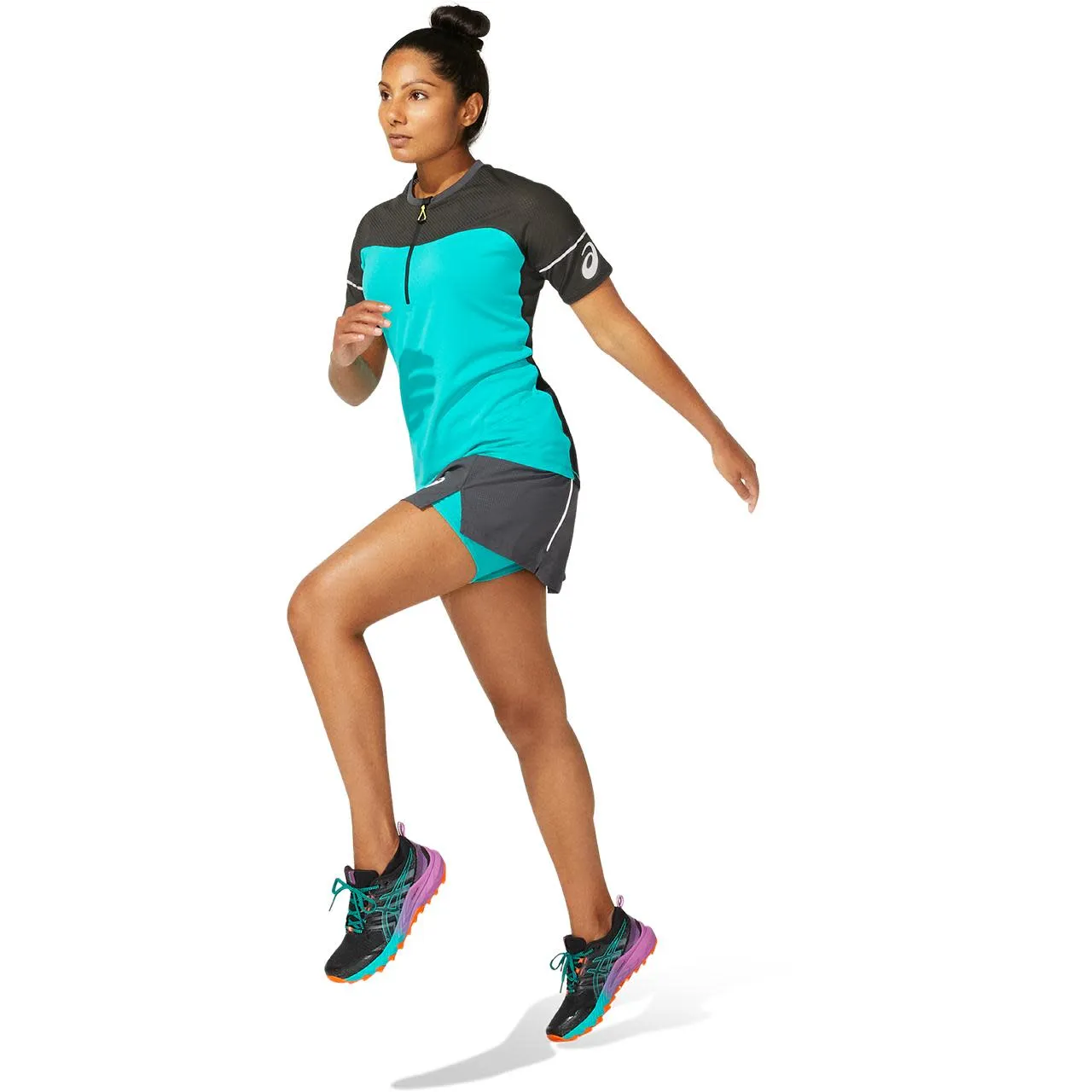 Asics Women&#x27;s Fujitrail Top Baltic Jewel | Buy Asics Women&#x27;s Fujitrail Top Baltic Jewel here | Outnorth