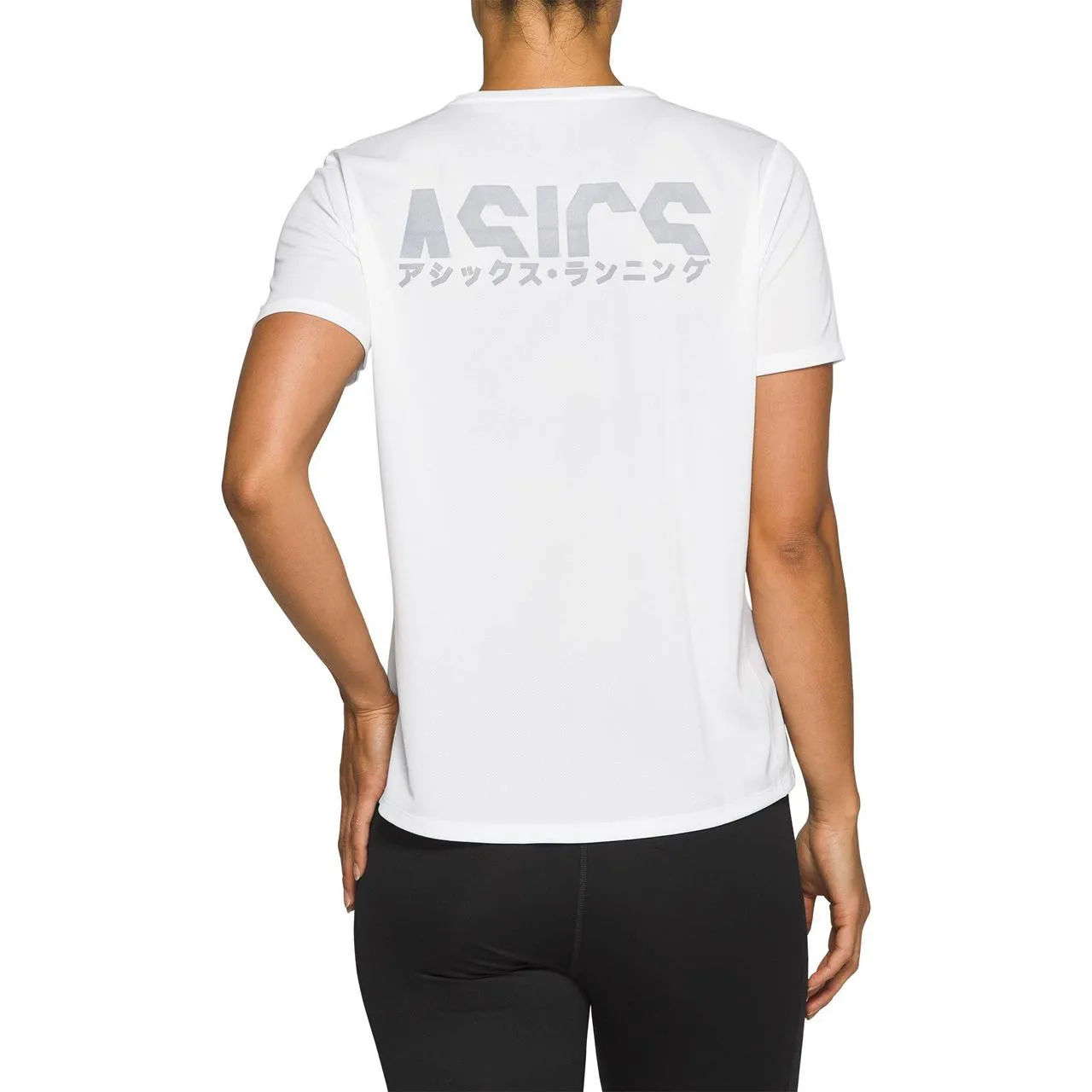 Asics Women&#x27;s Katakana SS Top White | Buy Asics Women&#x27;s Katakana SS Top White here | Outnorth