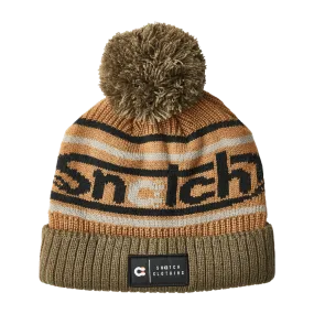 Beanie Jacquard Army Brown