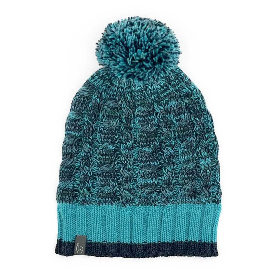 Blueberry Twist Kid's Alpaca Beanie