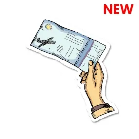 Boarding Pass V3 Sticker