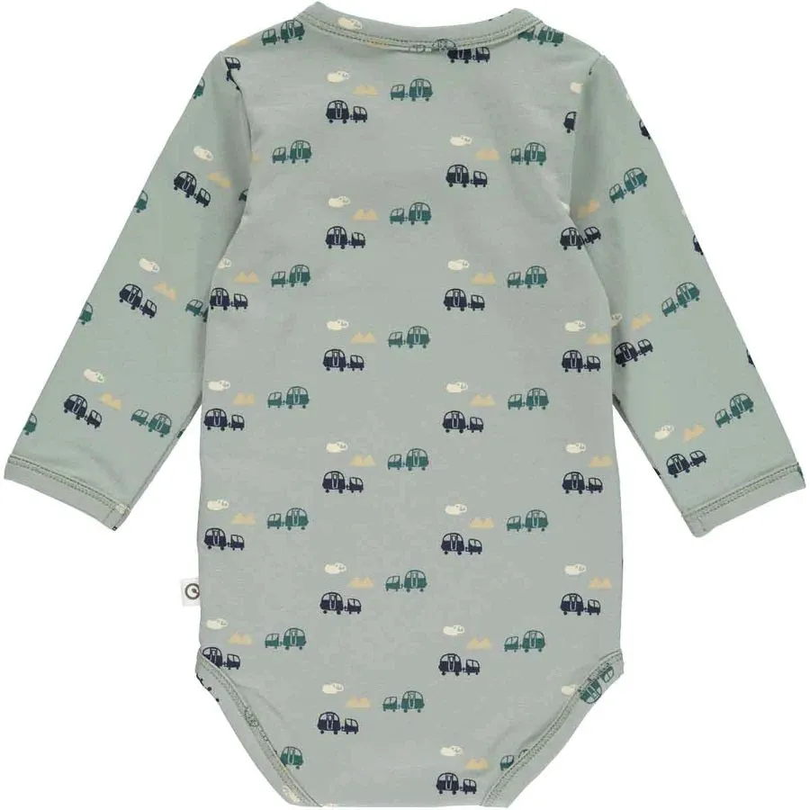 Boys L/S Caravan Bodysuit