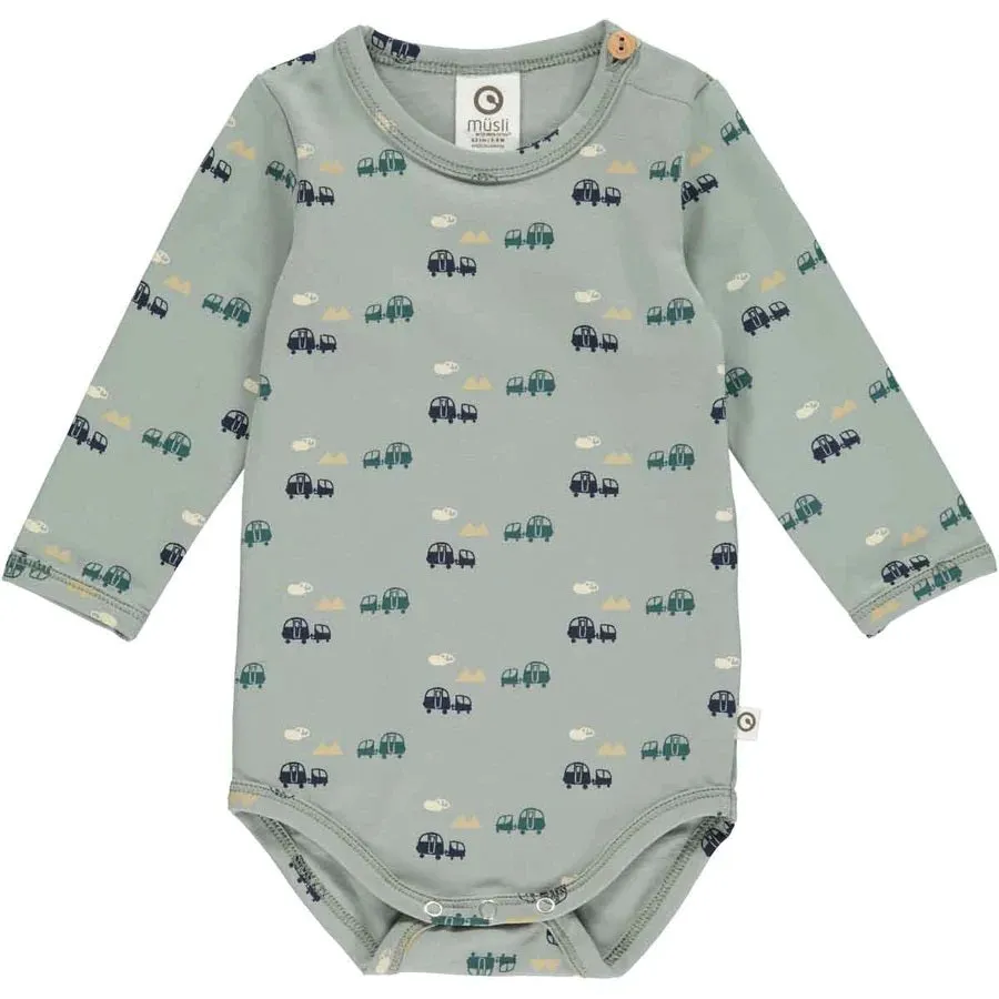 Boys L/S Caravan Bodysuit