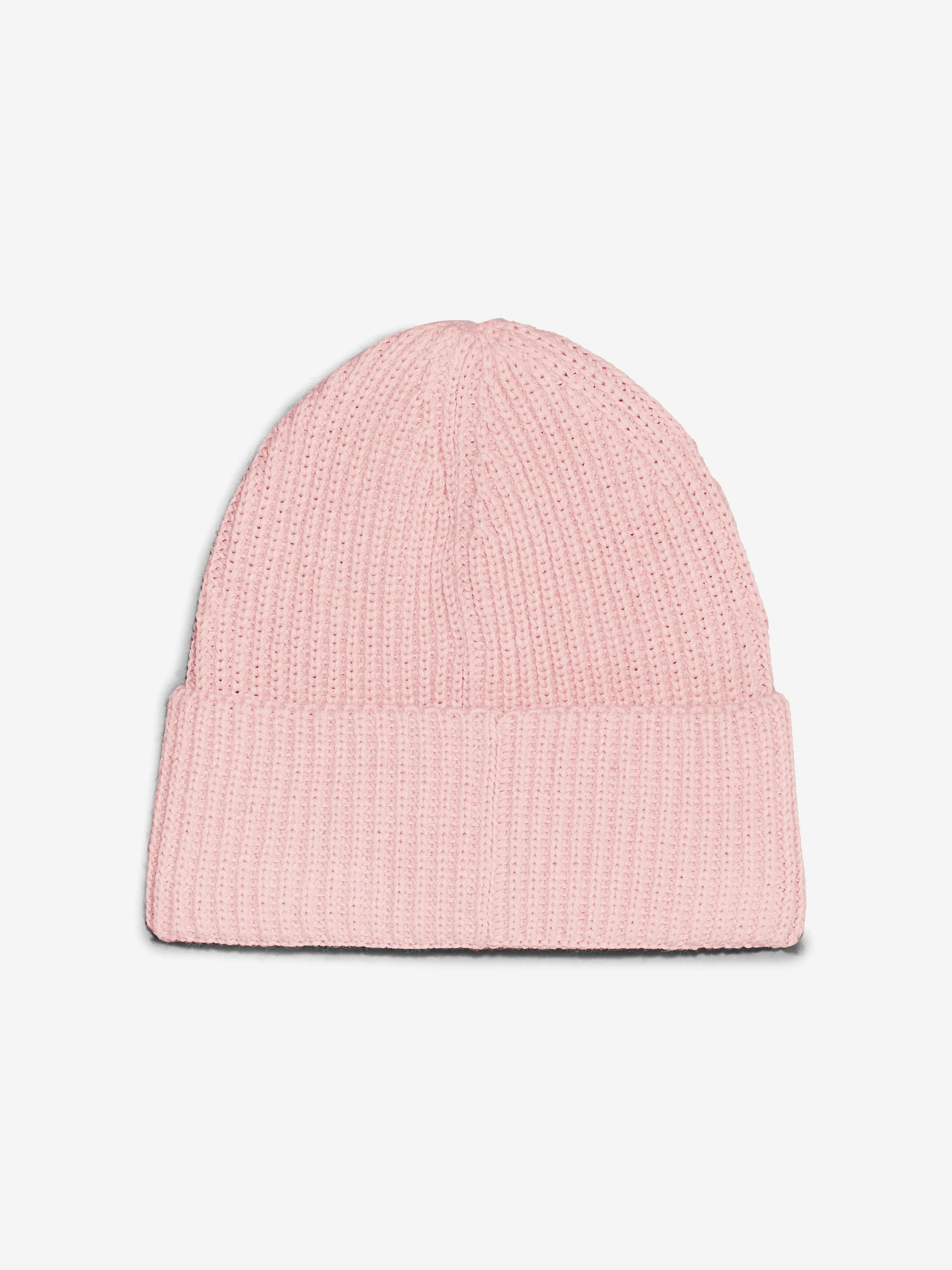 Calvin Klein Girls Monogram Rib Beanie Hat in Pink
