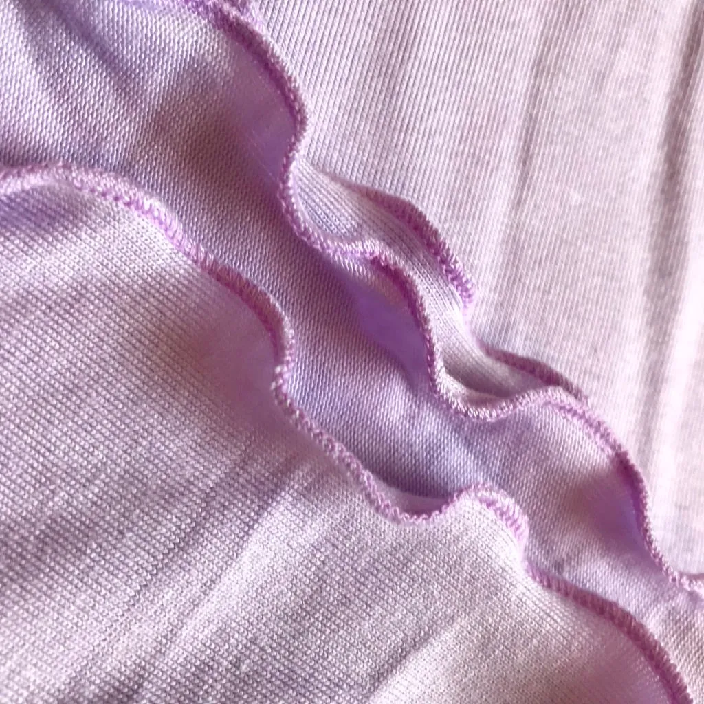Cancer Head Wrap Lilac Plain
