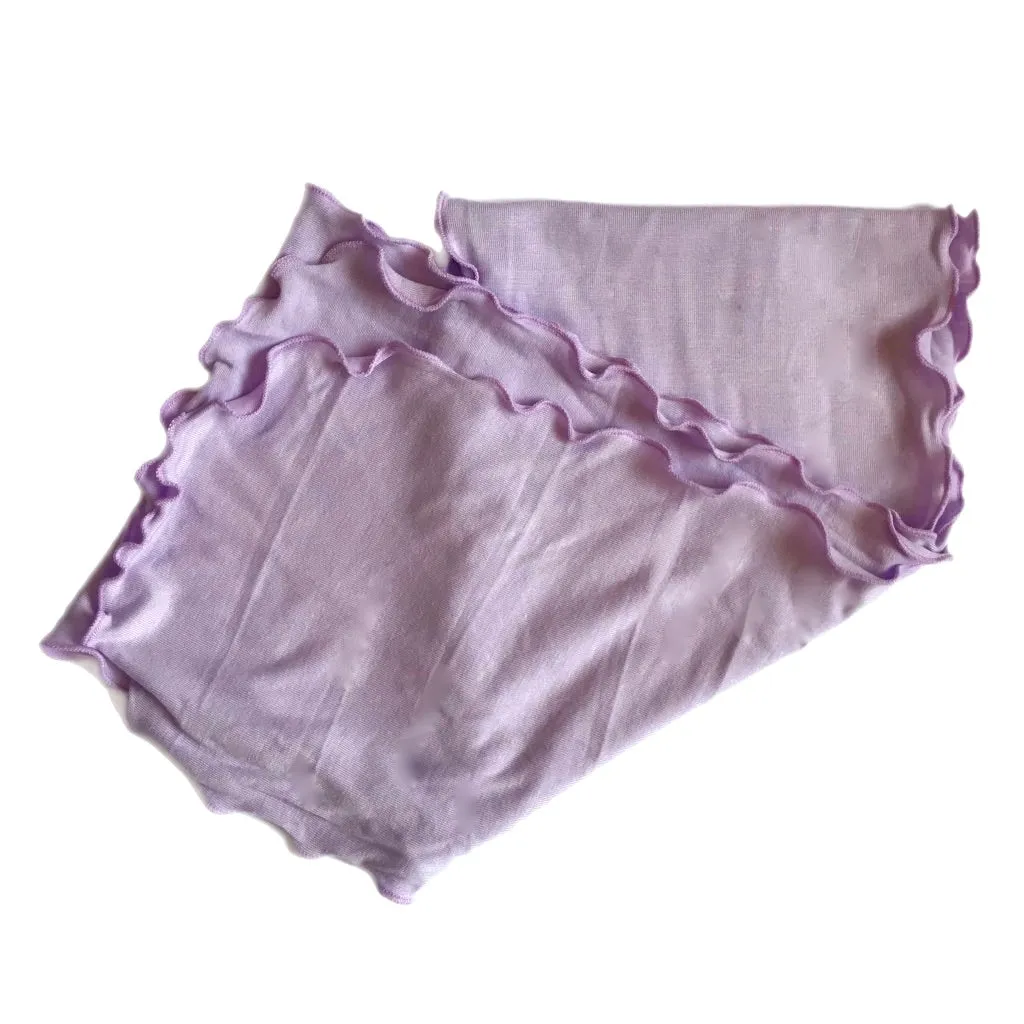 Cancer Head Wrap Lilac Plain