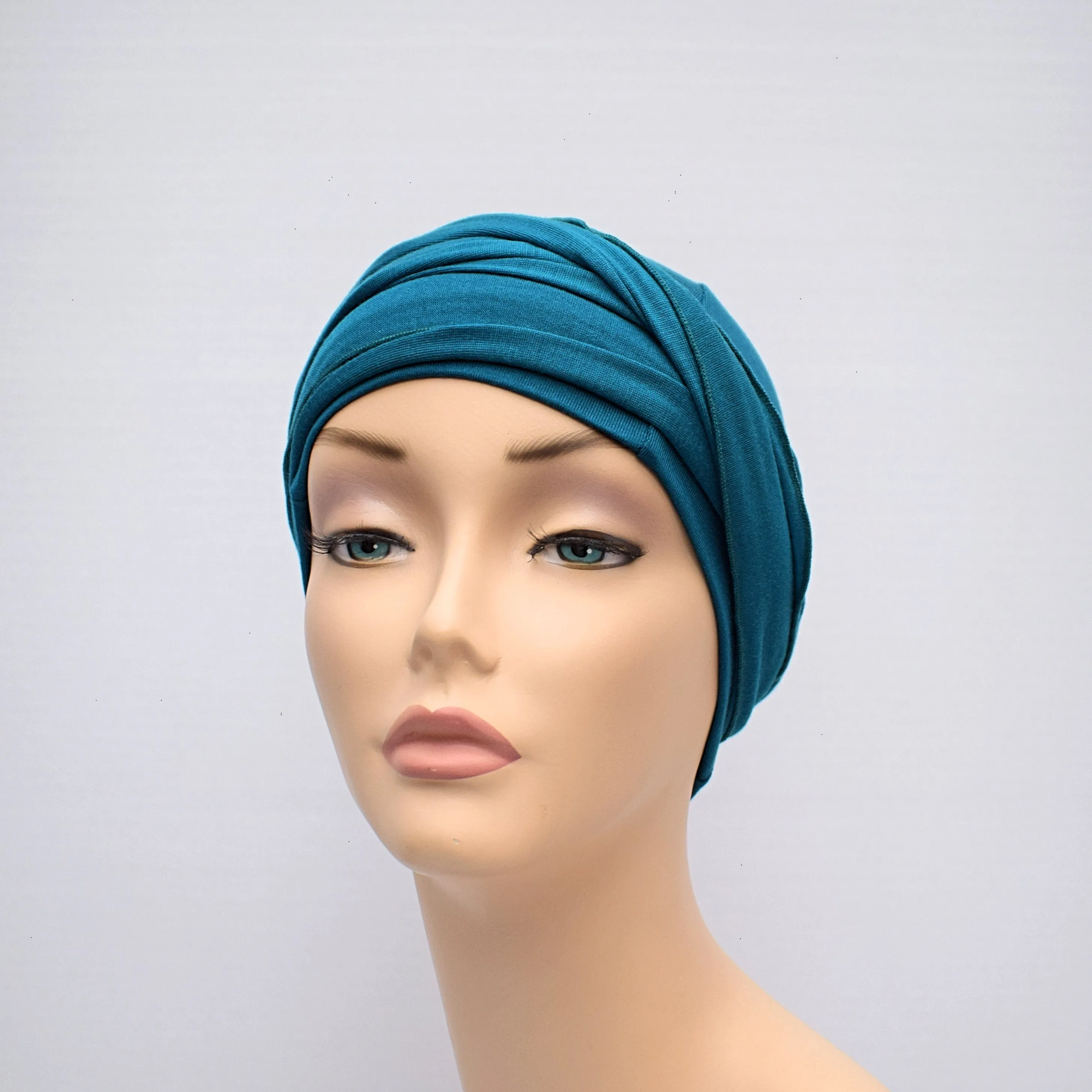 Cancer Head Wrap Teal