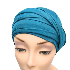 Cancer Head Wrap Teal