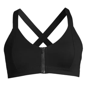 Casall Women&#x27;s Scuba Zip Bikini Top Black | Buy Casall Women&#x27;s Scuba Zip Bikini Top Black here | Outnorth