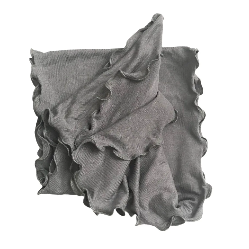 Chemo Alopecia Head Wrap Steel Grey