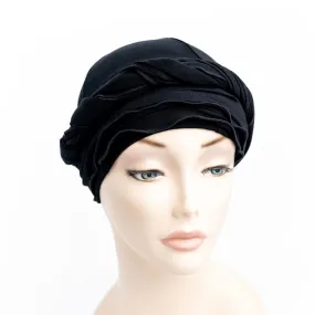 Chemo Hair Loss Head Wrap Black