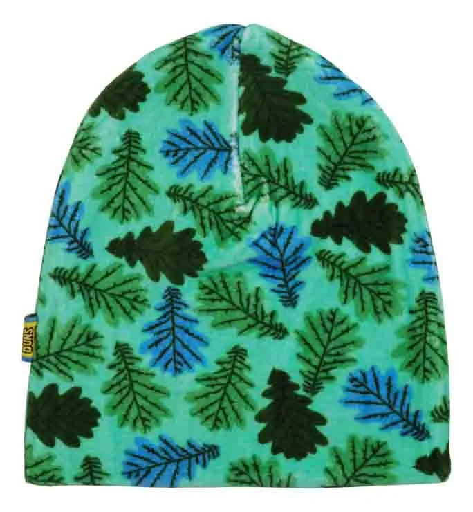 DUNS Beanie Hat - Leaf Opal Velour