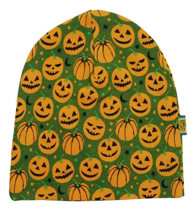 DUNS Beanie Hat - Pumpkin Green
