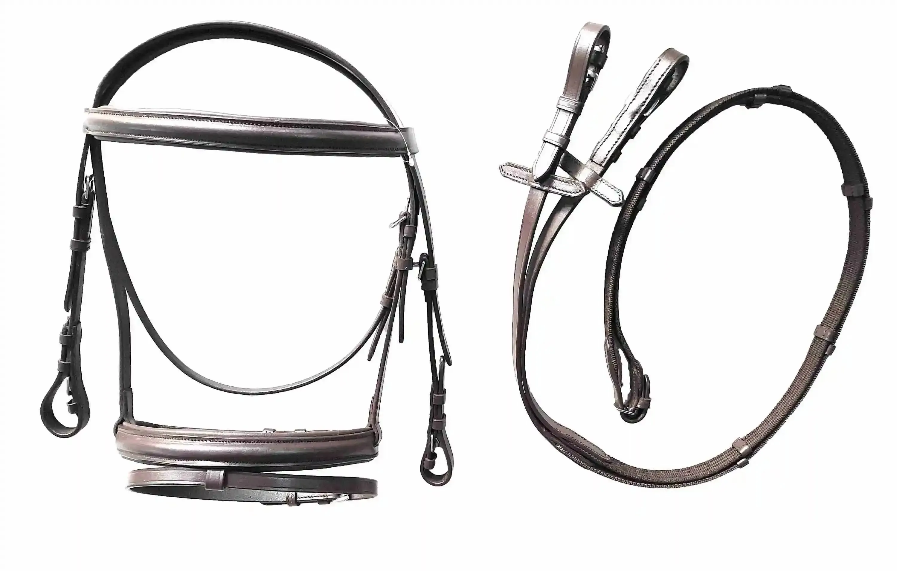 Flash English Bridle - Premium Quality Leather  with Stainless Steel Hardware
