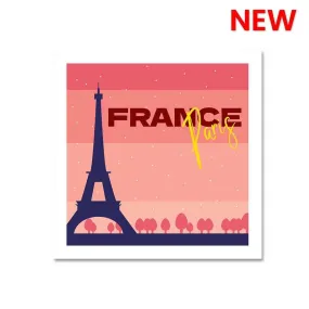 France Paris Sticker