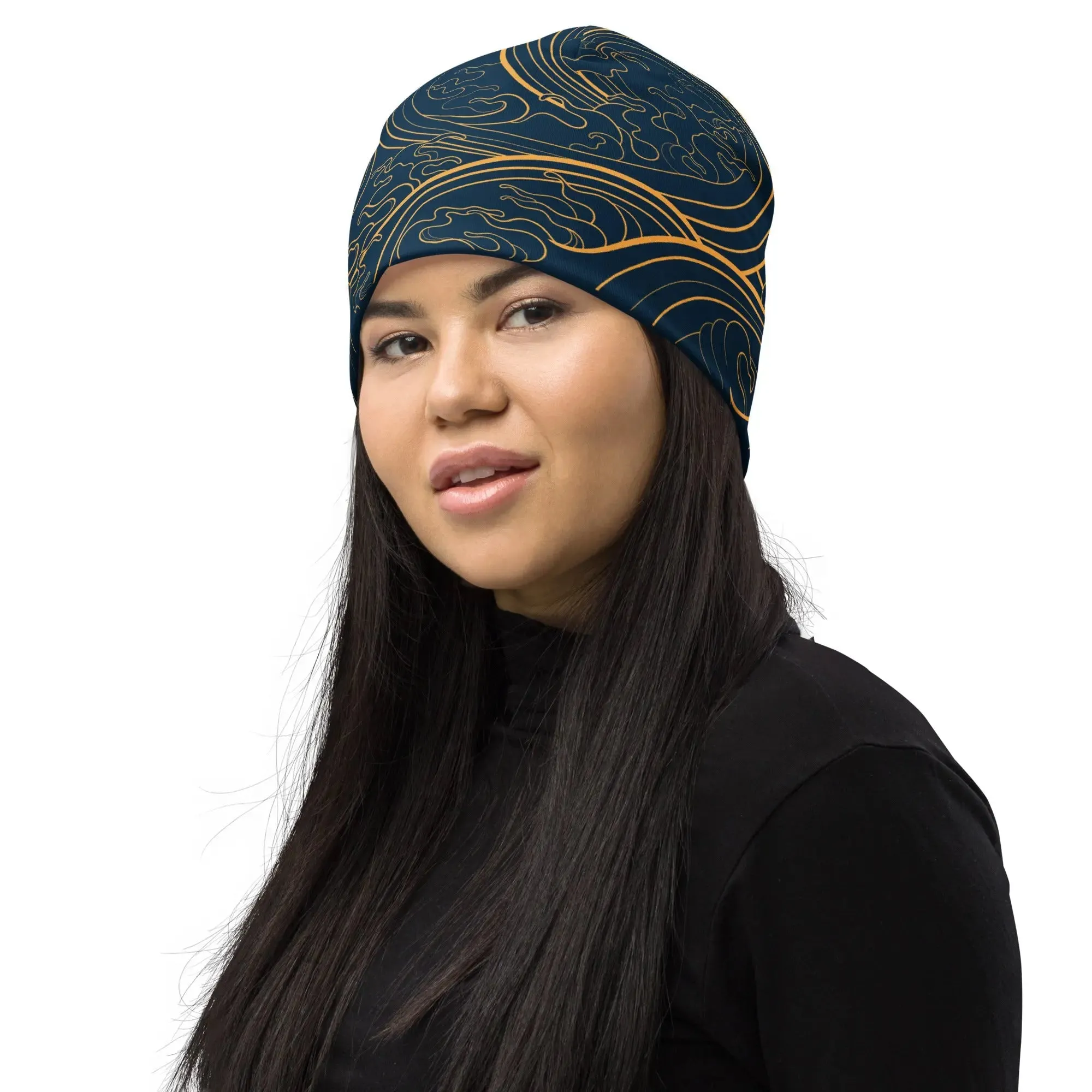 Golden Waves Beanie