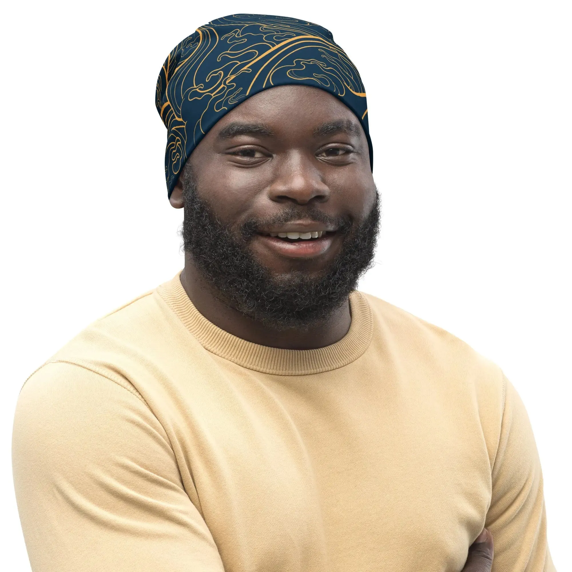 Golden Waves Beanie