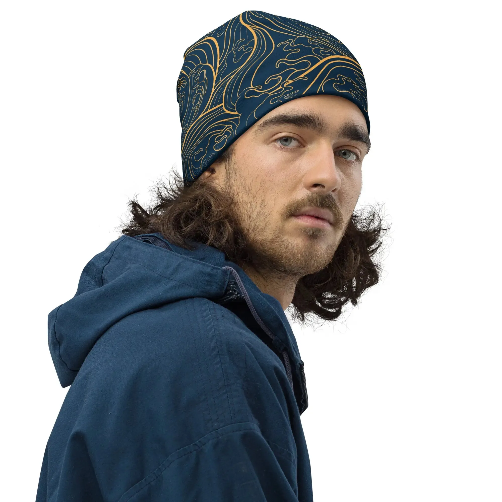 Golden Waves Beanie