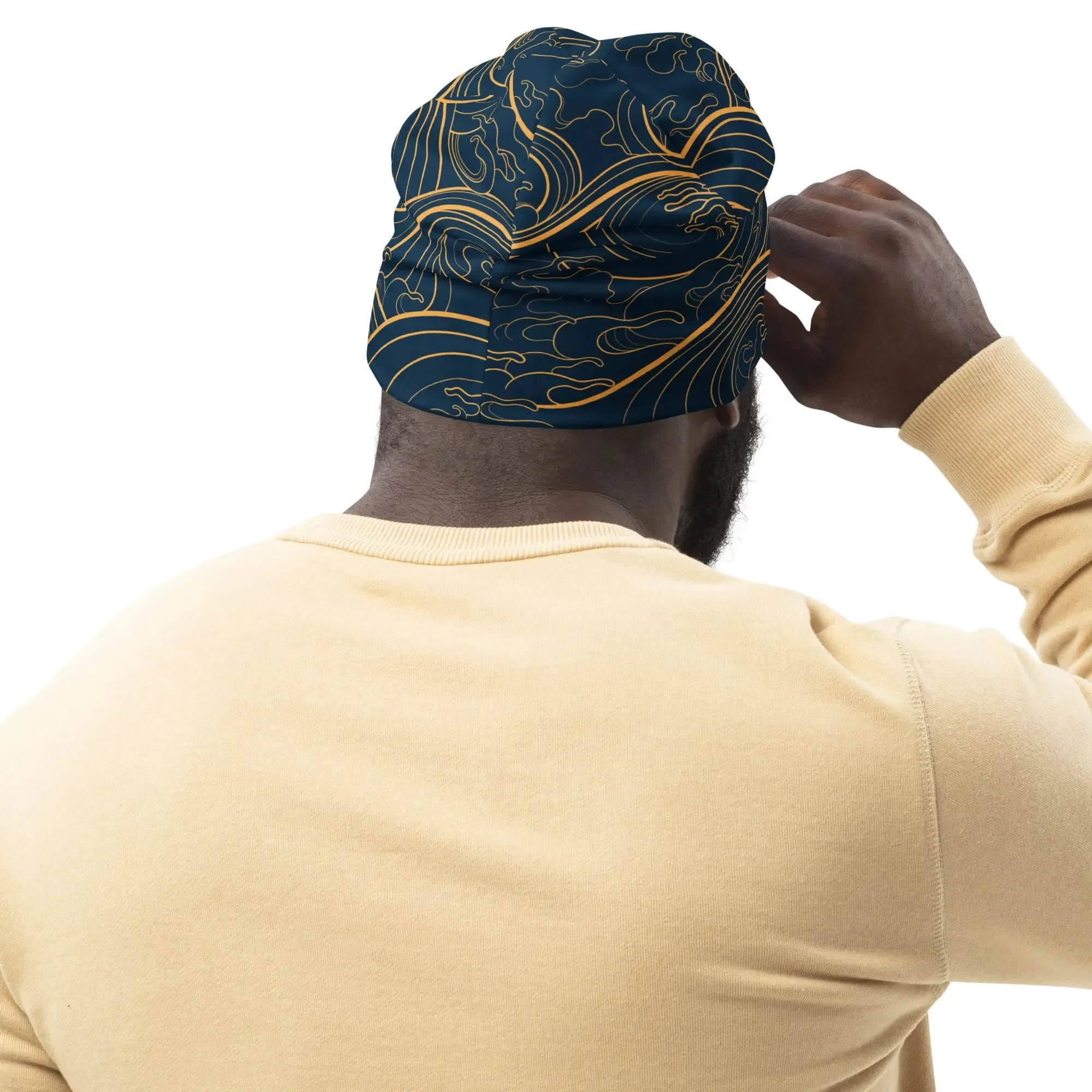 Golden Waves Beanie
