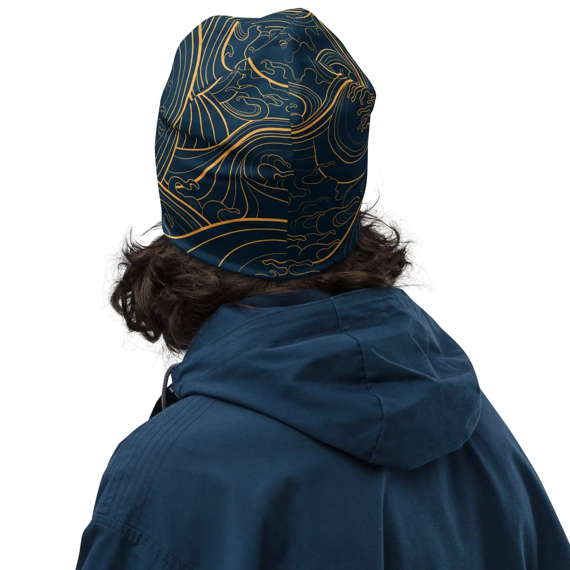 Golden Waves Beanie