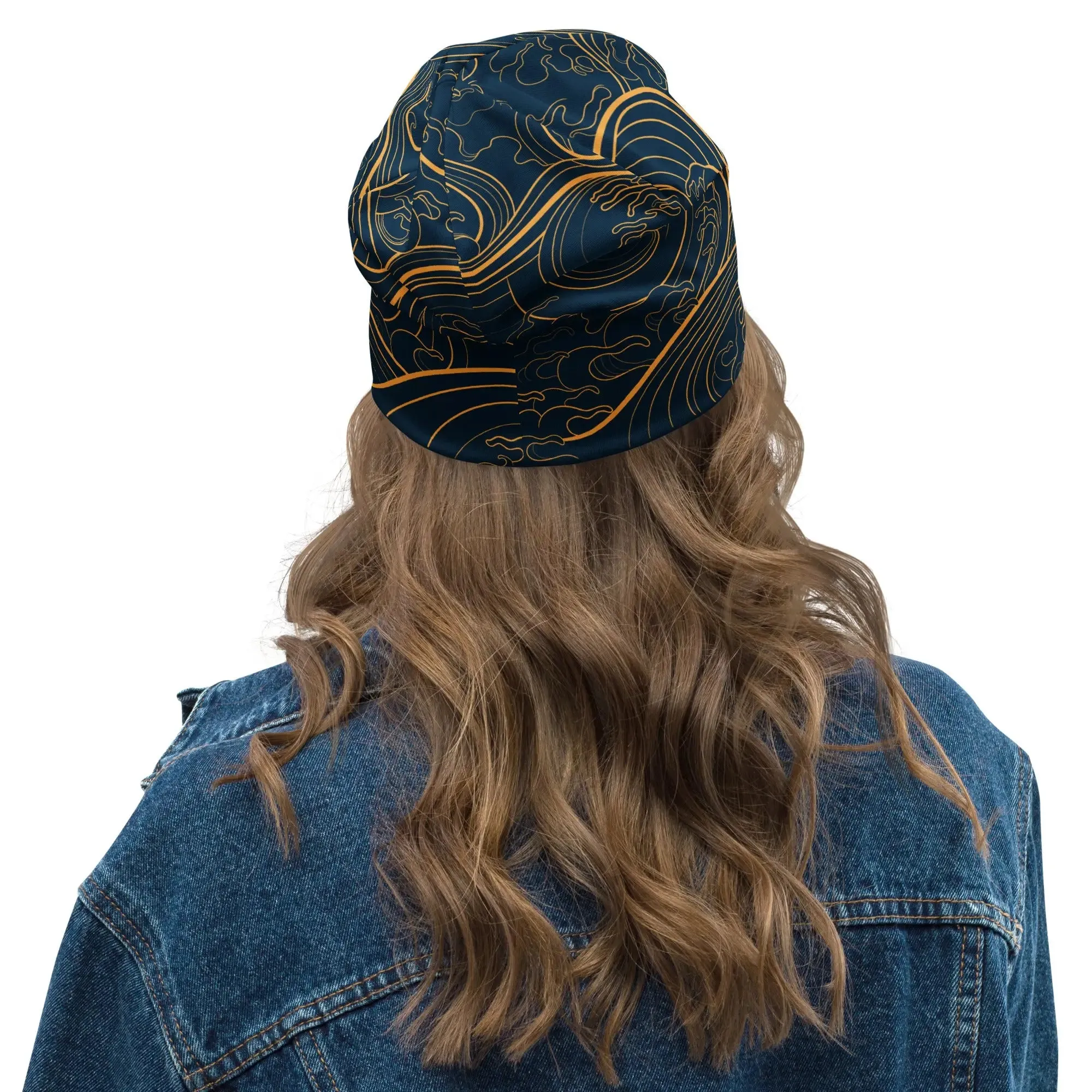Golden Waves Beanie