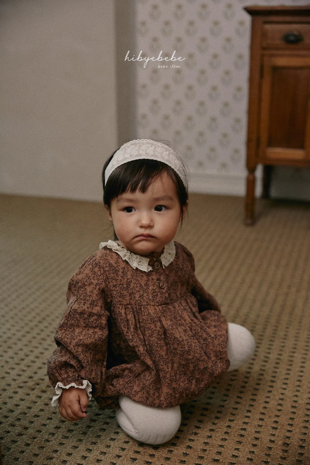 [hi bye bebe] Sage frill suit