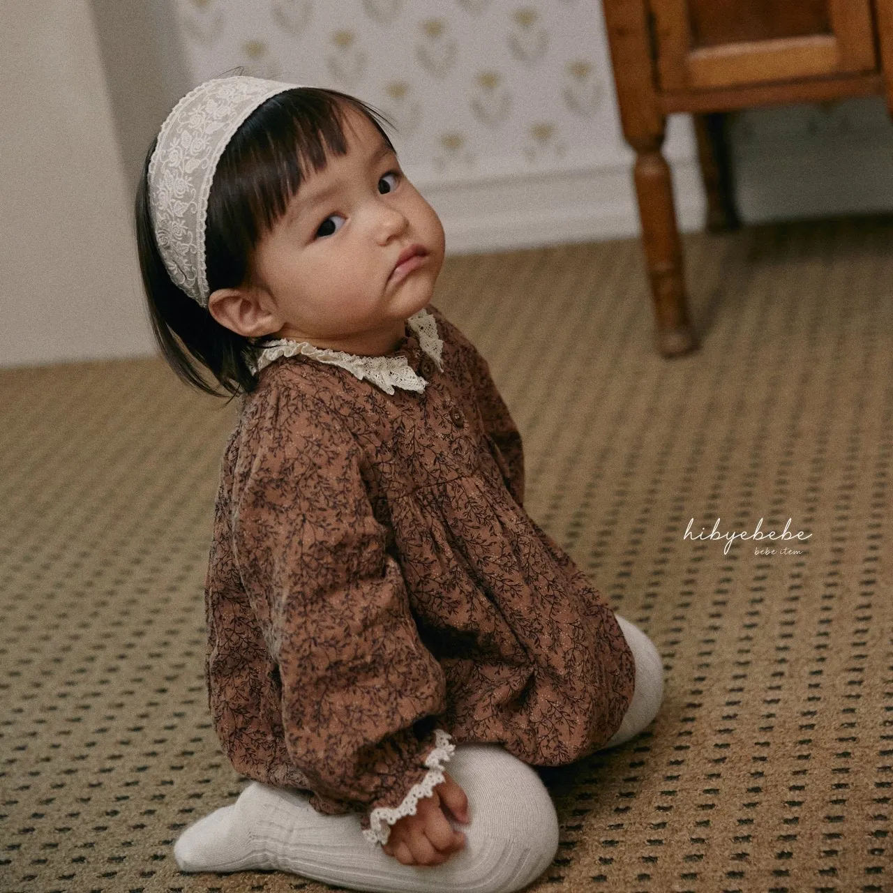 [hi bye bebe] Sage frill suit