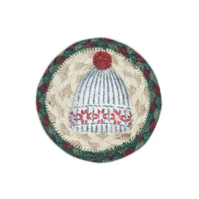 IC-508 Winter Hat Individual Coaster