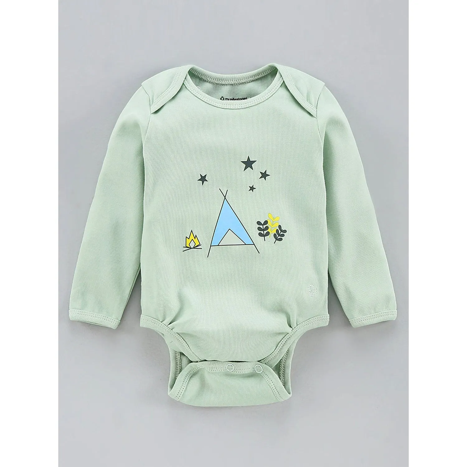 Infant Essentials Clothing Gift Set - 8Pc - Full Sleeves - Boys - Sage Green