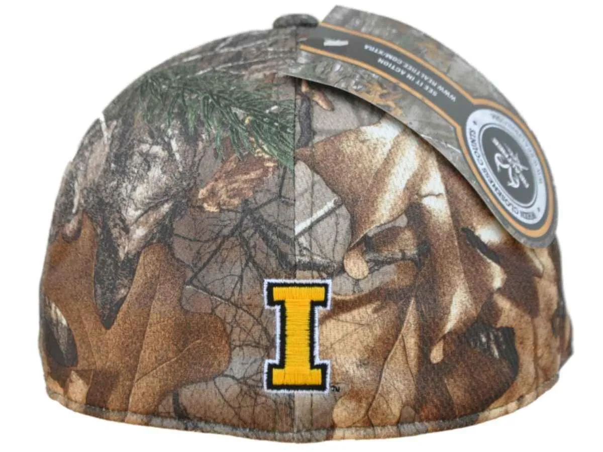 Iowa Hawkeyes TOW Camo Realtree Xtra Memory Foam Flexfit Hat Cap (M/L)