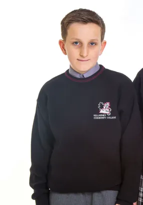 Killarney Community College Unisex Round Neck Crested Jumper