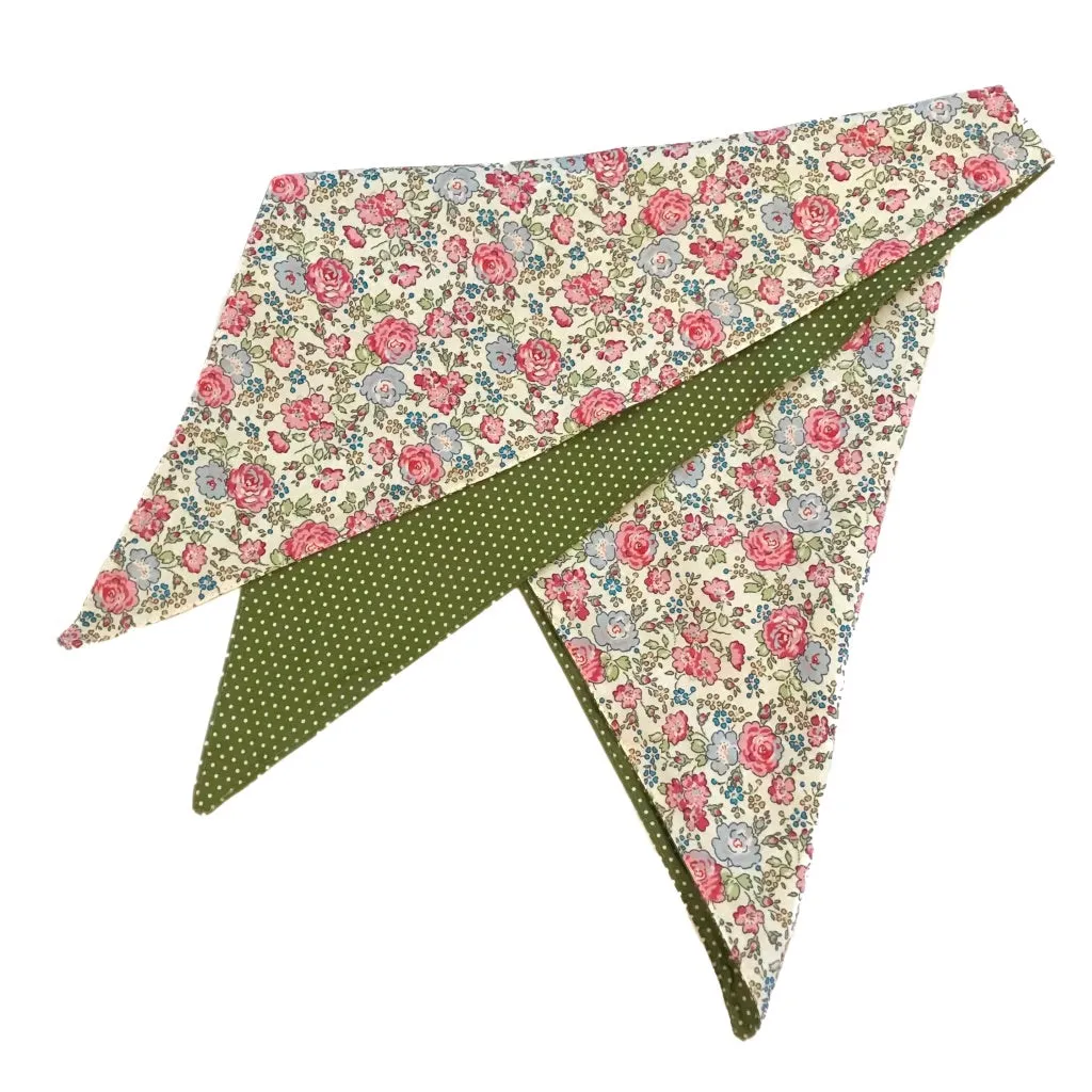 Liberty Cotswold Floral Headscarf Reversible