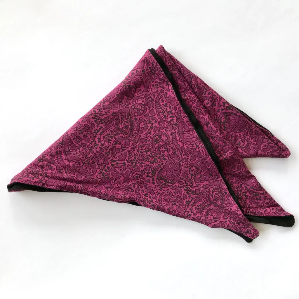 Liberty Head Scarf Reversible Midnight Damson