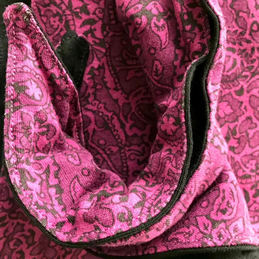 Liberty Head Scarf Reversible Midnight Damson