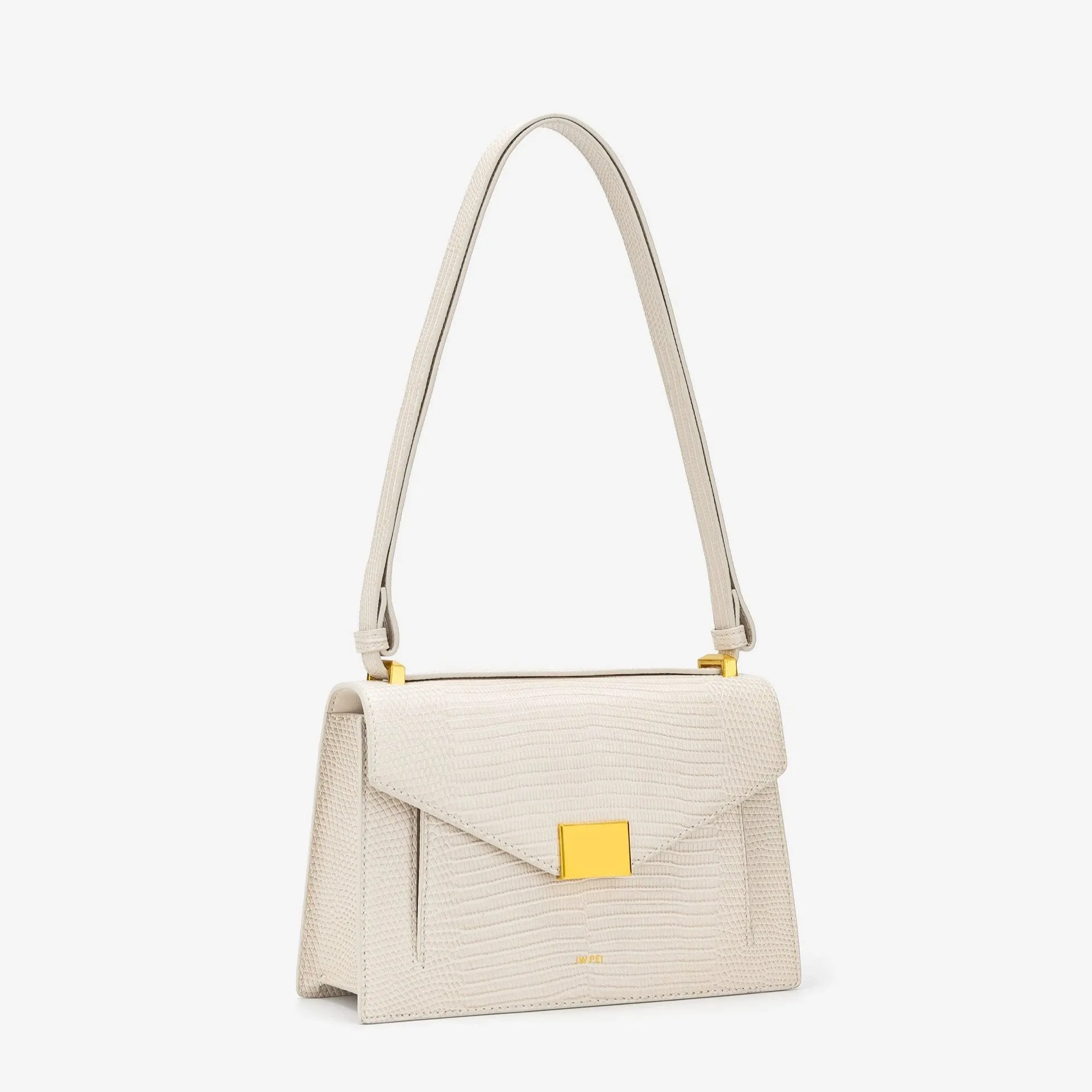 Lilian Bag - Ivory Lizard