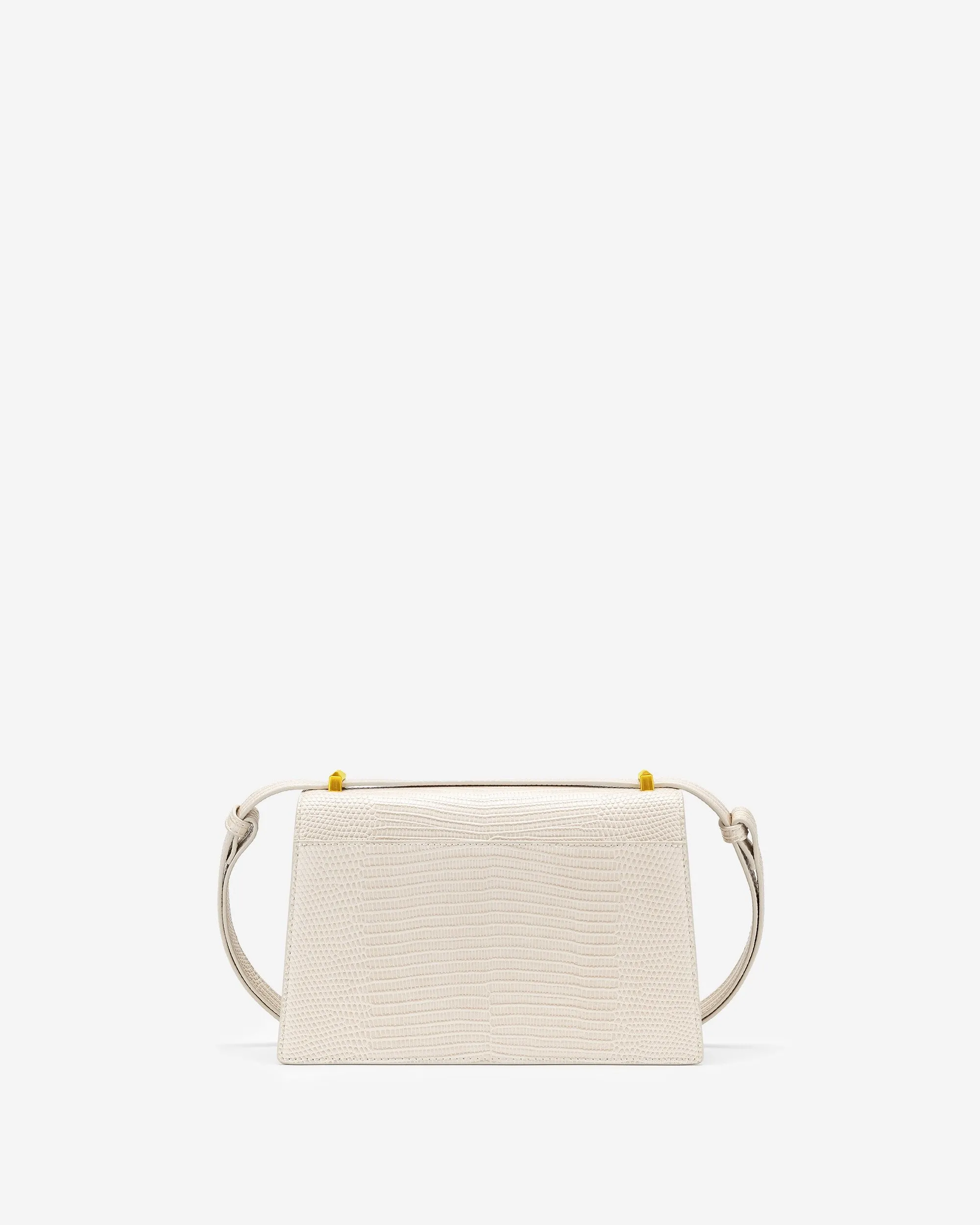 Lilian Bag - Ivory Lizard