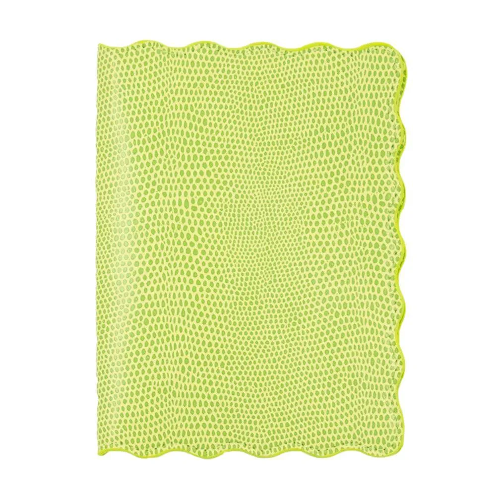 Lizard Scallop Passport Holder
