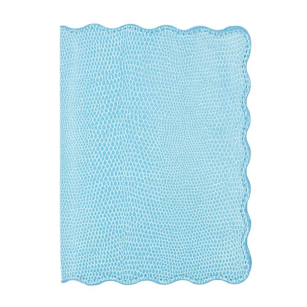 Lizard Scallop Passport Holder