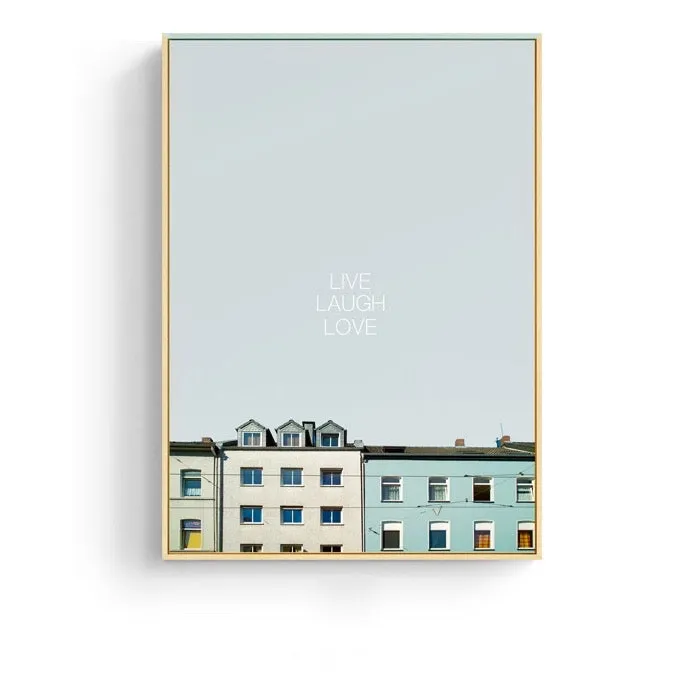 Love to Travel Wall Art With Frame