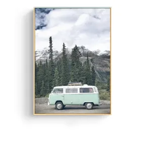 Love to Travel Wall Art With Frame