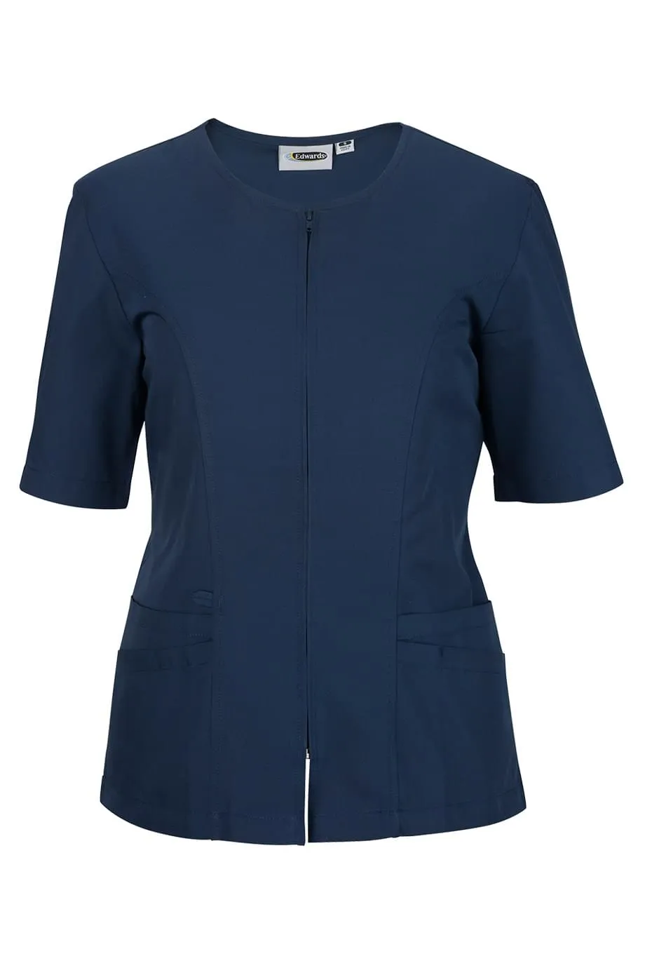 Navy Housekeeping Zip Tunic