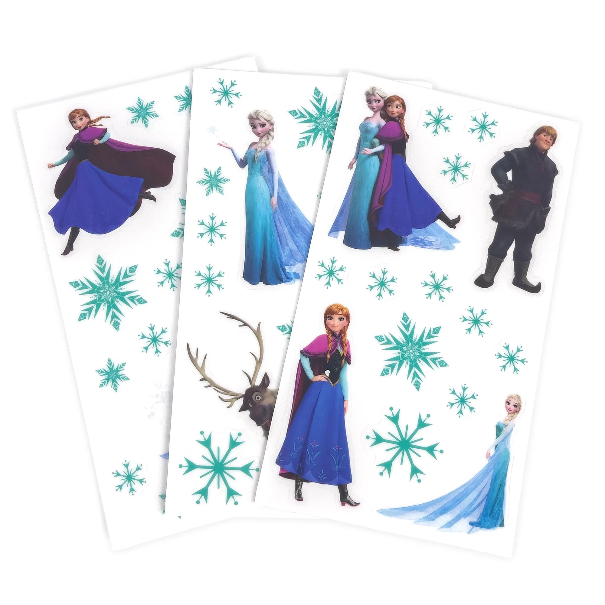 Official Disney Frozen Castle Magnetic Tile Set - 68-Piece