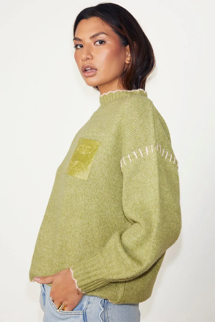 Olive Virgo Jumper