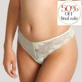 Panache Clara Thong  in Soft Sage 7259