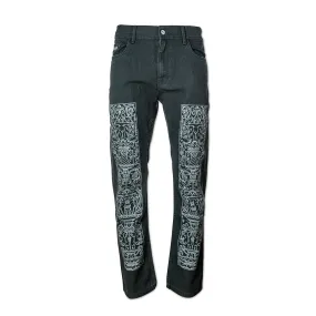 PLEASURES Friction Work Pants Black SIZE 34